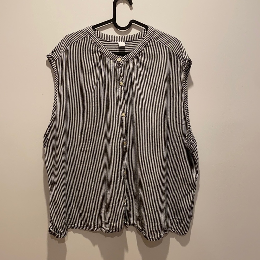Plus Size Old Navy Striped Blouse